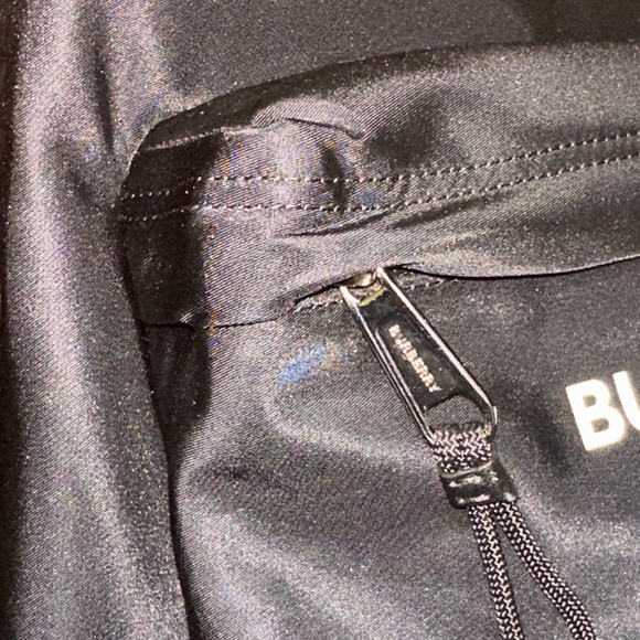EUC HOST PICK BURBERRY BLACK  NYLON BACKPACK BAG MEDIUM. - Picture 7 of 16